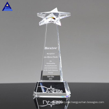 Crystal Metal Award Stress Ball Shaped Trophy Star
